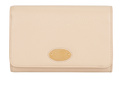 Mulberry Wallet, &pound;120, Accessories, Beige, Leather, Front view